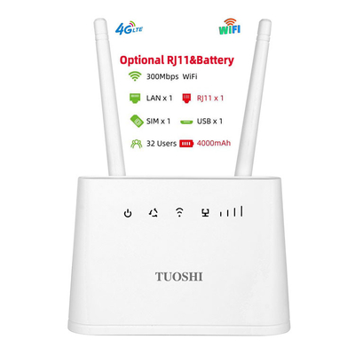 2Mbps Transmission Rate 10 User Wifi Sharings Mikrotik Router with Internal Style