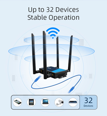 1x 10/100Mbps WAN / LAN Port LTE OS Compatible Linux Web-Based Management