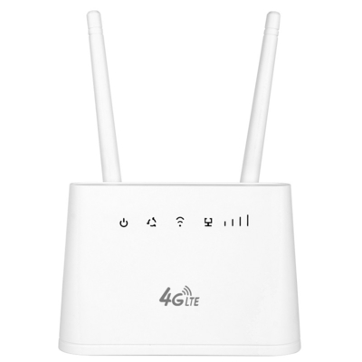 Сетевой беспроводной маршрутизатор 4G LTE CPE со встроенным DHCP - сервером / клиентом