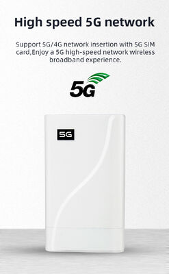 5G High Speed Router White Wireless Network Device Gigabit Ethernet Ports Connectivity for Enterprise Network Solutions